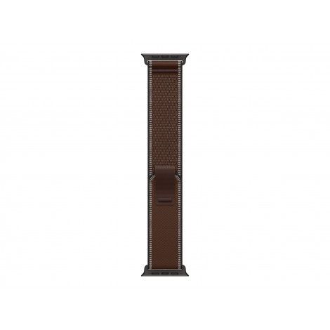 APPLE 49mm Dark Umber Trail Loop - S/M - Black Titanium Finish | Apple