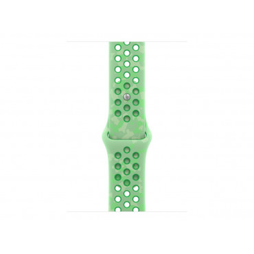 APPLE 46mm Green Spark Nike Sport Band - M/L