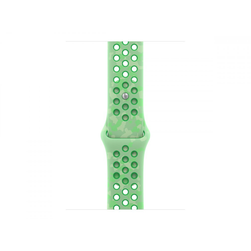 APPLE 46mm Green Spark Nike Sport Band - M/L