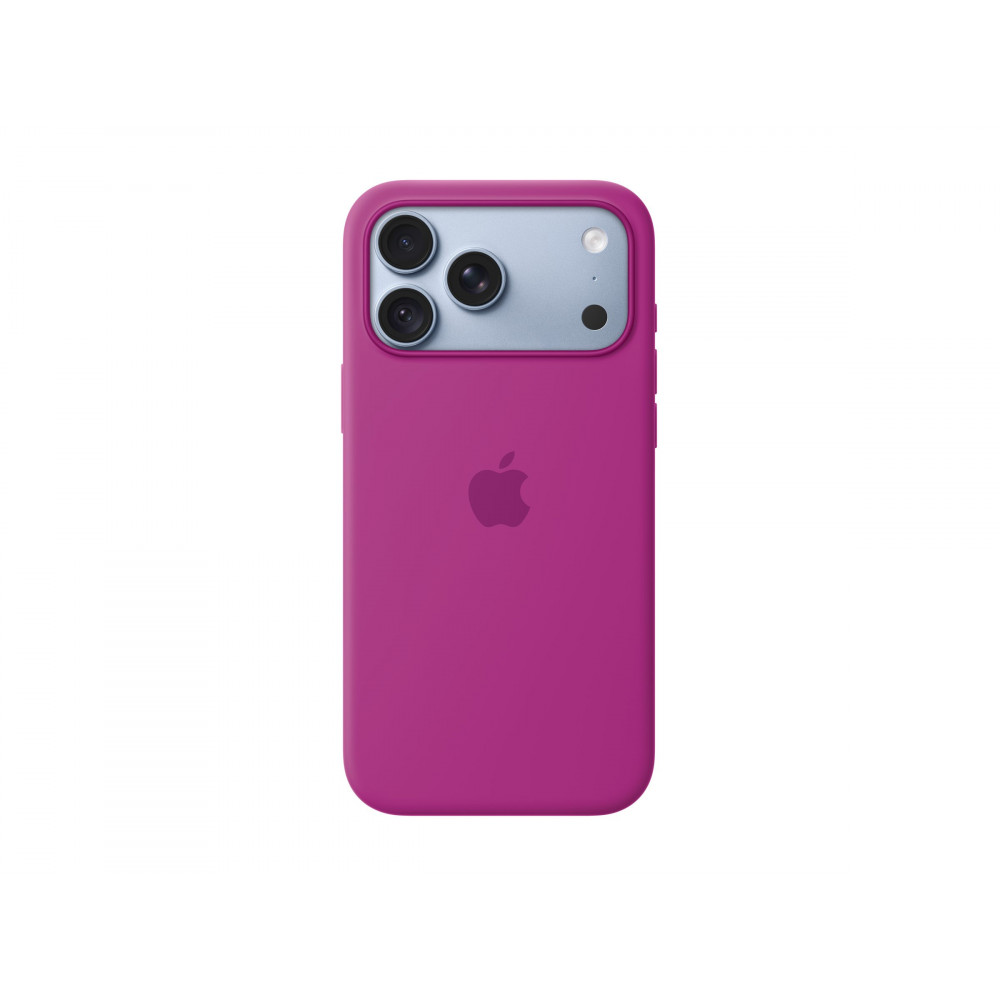 APPLE iPhone 18 Pro Max Silicone Case with MagSafe - Magenta | Apple
