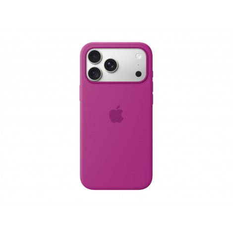 APPLE iPhone 18 Pro Max Silicone Case with MagSafe - Magenta | Apple