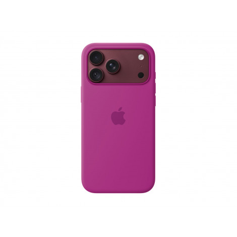 APPLE iPhone 18 Pro Max Silicone Case with MagSafe - Magenta | Apple