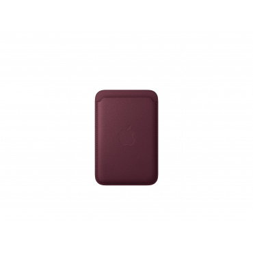 APPLE iPhone FineWoven Wallet with MagSafe - Burgundy