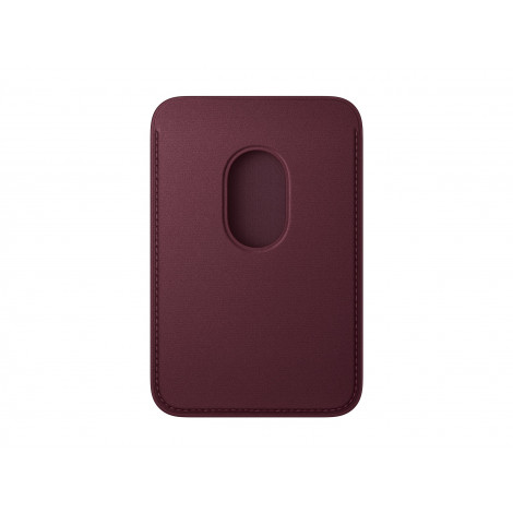 APPLE iPhone FineWoven Wallet with MagSafe - Burgundy