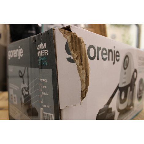 SALE OUT. | Gorenje | Vacuum cleaner | VCEA11CXWII | Bagged | 750 W | Operating radius 15 m | White | Warranty 24 month(s) | DAM