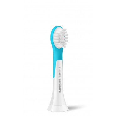 Philips | Toothbrush Heads | HX6034/90 Sonicare For Kids3+ | Heads | For children | Number of brush heads included 4 | White/Blu