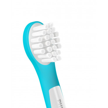 Philips | Toothbrush Heads | HX6034/90 Sonicare For Kids3+ | Heads | For children | Number of brush heads included 4 | White/Blu