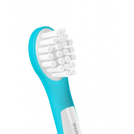 Philips | Toothbrush Heads | HX6034/90 Sonicare For Kids3+ | Heads | For children | Number of brush heads included 4 | White/Blu