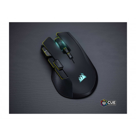 Corsair IRONCLAW SE | Gaming Mouse | Wireless/Wired | 2.4GHz, Bluetooth, USB-C | Black