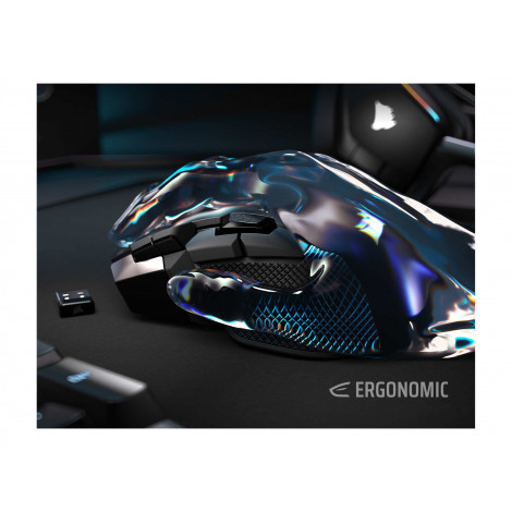 Corsair IRONCLAW SE | Gaming Mouse | Wireless/Wired | 2.4GHz, Bluetooth, USB-C | Black