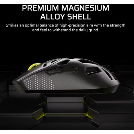 Corsair SABRE V2 PRO | Gaming Mouse | Wireless/Wired | 2.4GHz, Bluetooth, USB-C | Black