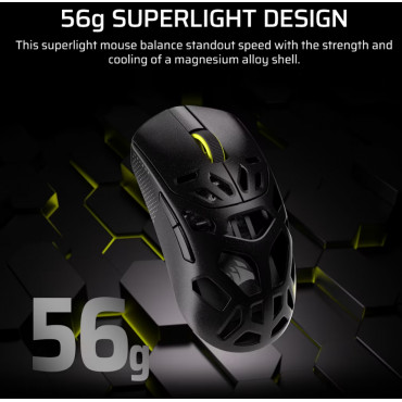 Corsair SABRE V2 PRO | Gaming Mouse | Wireless/Wired | 2.4GHz, Bluetooth, USB-C | Black