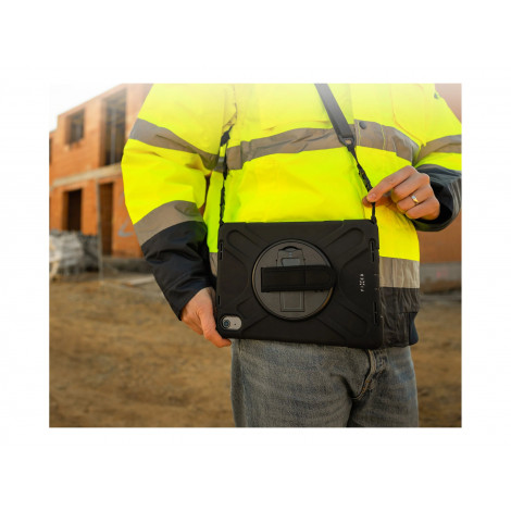 Fixed Rugged Tab Case | Apple | iPAD 10.9"/11" | Silicone/Polycarbonate | Black