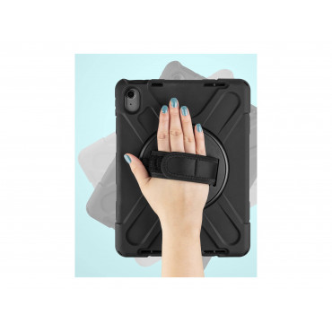 Fixed Rugged Tab Case | Apple | iPAD 10.9"/11" | Silicone/Polycarbonate | Black