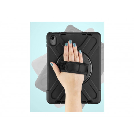 Fixed Rugged Tab Case | Apple | iPAD 10.9"/11" | Silicone/Polycarbonate | Black