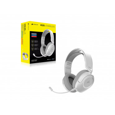 Corsair Gaming Headset | HS35 v3 | Bluetooth | Over-Ear | Microphone | Carbon | Wireless