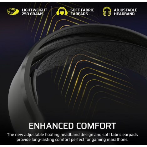 Corsair Gaming Headset | HS35 v3 | Bluetooth | Over-Ear | Microphone | Carbon | Wireless