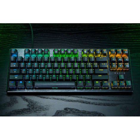 Razer Hall Effect Magnetic Esports Keyboard | Huntsman V3 HE Magnetic Tenkeyless 8KHz | Keyboard | Wireless | US | Razer Hall Ef
