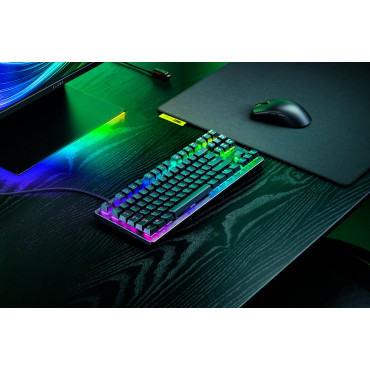 Razer Hall Effect Magnetic Esports Keyboard | Huntsman V3 HE Magnetic Tenkeyless 8KHz | Keyboard | Wireless | US | Razer Hall Ef