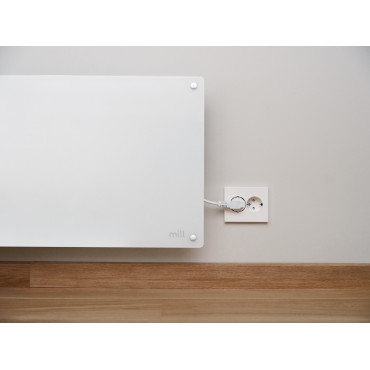 Mill Glass Smart WiFi Panel Heater Gen. 4 | GL1300WIFI4 | Panel Heater | 1300 W | Suitable for rooms up to 15-19 m | White