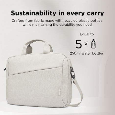 Lenovo Laptop Topload T210 | Fits up to size 16 " | Topload | Shoulder strap | Beige