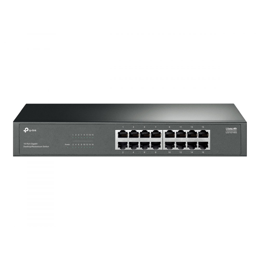 TP-LINK 16-Port Gigabit Switch | LS1016G | Unmanaged | Desktop/Rack-mountable