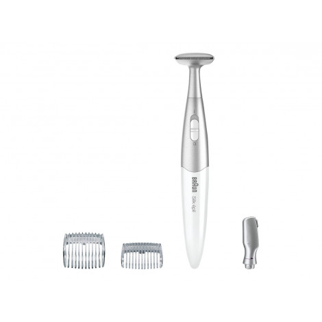 Braun Precision hair remover | Silk-épil FG1100 | Cordless | Number of length steps 2 | White