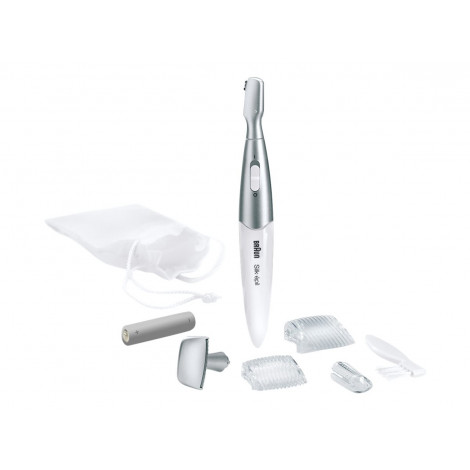 Braun Precision hair remover | Silk-épil FG1100 | Cordless | Number of length steps 2 | White