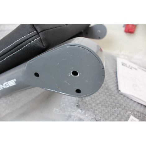 SALE OUT. | F-GT Pro Formula and GT Grey Edition | Racing Simulator Cockpit | Steel | Grey | DAMAGED PACKAGING AND MANUAL, SCRAT