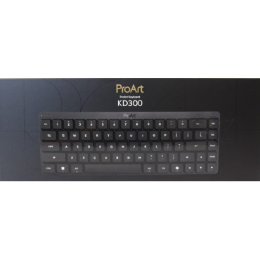SALE OUT. Asus KD300 KEYBOARD/BK/UI/68/3-MODE | SALE OUT. | Asus ProArt KD300 | Keyboard | Wireless/Wired | US | Bluetooth | Wir