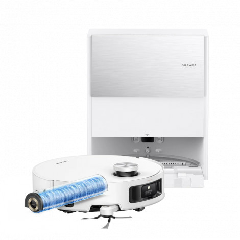 Dreame Robotic Vacuum Cleaner | Aqua10 Roller | Wet&Dry | Operating time (max) 196 min | 6400 mAh | 30000 Pa | White