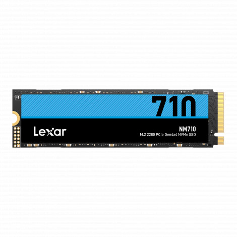 Lexar | M.2 NVMe SSD | NM710 | 500 GB | SSD form factor M.2 2280 | Solid-state drive interface PCIe Gen4x4 | Read speed 5000 MB/