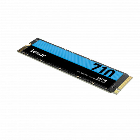 Lexar | M.2 NVMe SSD | NM710 | 500 GB | SSD form factor M.2 2280 | Solid-state drive interface PCIe Gen4x4 | Read speed 5000 MB/