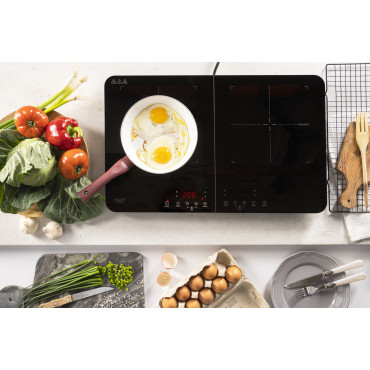 AD 6516 | Adler Cooker | Touch controls | Number of burners/cooking zones 2 | Induction | Black