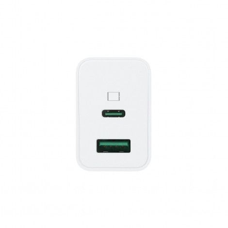 OPPO SUPERVOOC 45W Dual-Port Charger (White), OSAB4CB4AE
