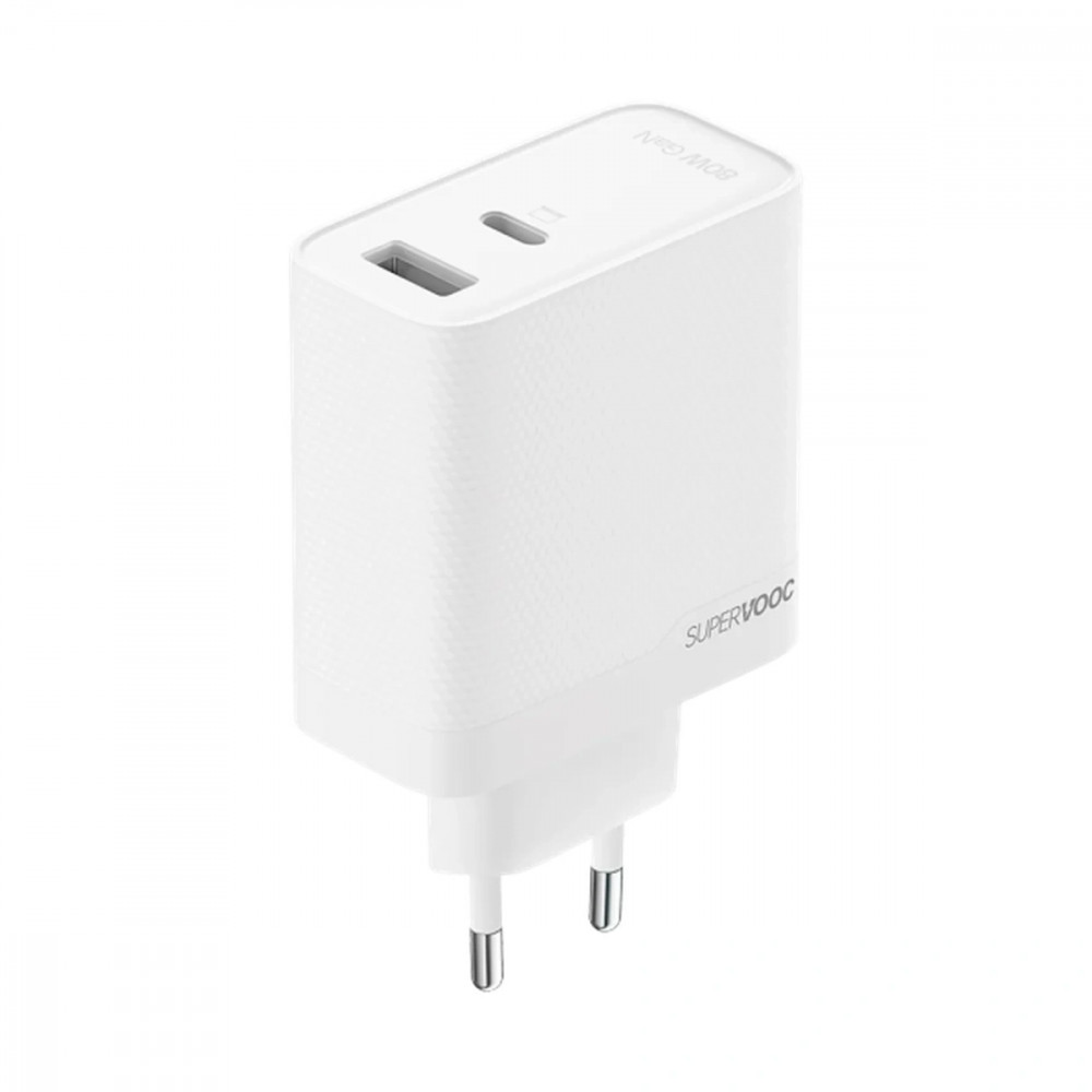 OPPO SUPERVOOC 80W adapter (White), OSAB7CF3AE