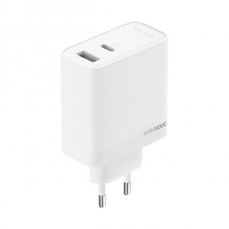 OPPO SUPERVOOC 80W adapter (White), OSAB7CF3AE