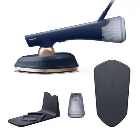 Philips Steam Iron with Soft Board | OneTurn GC215/20 | Steam Iron | 1800 W | Water tank capacity 200+300 ml | Continuous steam 