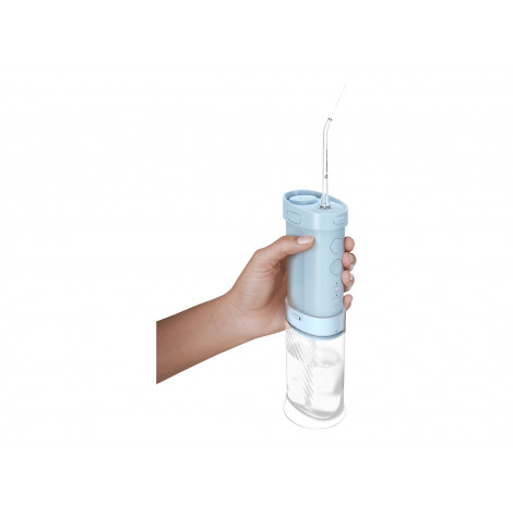 Philips Oral Irrigator | HX3333/24 Compact Flosser 1000 | 200 ml | Number of heads 1 | Blue