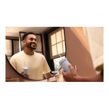 Philips Oral Irrigator | HX3333/24 Compact Flosser 1000 | 200 ml | Number of heads 1 | Blue