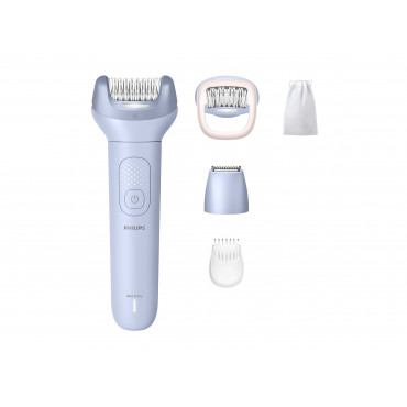 Philips Epilator | BRE711/00 Series 8000 | Operating time (max) 60 min | Number of power levels 2 | Wet & Dry | Blue