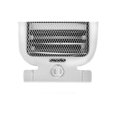 Mesko | Heater | MS 7710 | Halogen Heater | 800 W | Number of power levels 2 | White