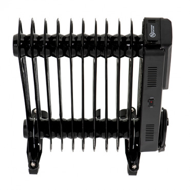 Camry | Heater | CR 7813 | Oil Filled Radiator | 2500 W | Number of power levels 3 | Black