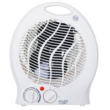 Adler | Heater | AD 7728 | Fan Heater | 2000 W | Number of power levels 2 | White