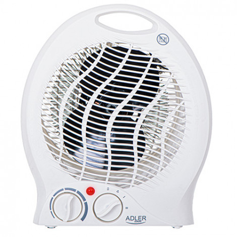 Adler | Heater | AD 7728 | Fan Heater | 2000 W | Number of power levels 2 | White