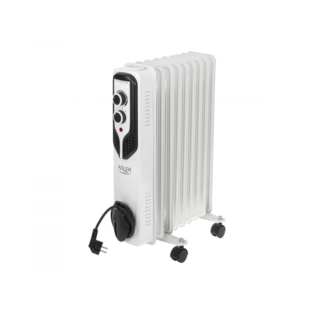 Adler | Oil-Filled Radiator | AD 7816 | Oil Filled Radiator | 2000 W | Number of power levels 3 | White