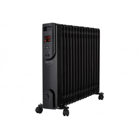 Camry | Oil-Filled Radiator with Remote Control | CR 7820 | Oil Filled Radiator | 2500 W | Number of power levels 3 | Black