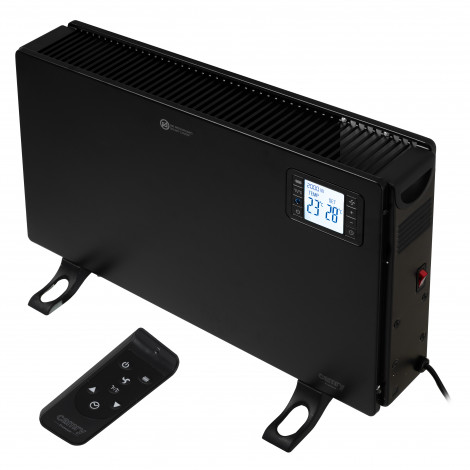 Camry Fan Heater with Remote Control | CR 7739 | Convection Heater | 2000 W | Number of power levels 3 (750W/1250W/2000W) | Blac
