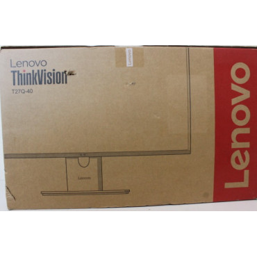 SALE OUT. Lenovo ThinkVision T27Q-40 27 2560x1440/HDMI/3Y Warranty | SALE OUT. Lenovo | T27Q-40 | 27 " | IPS | 16:9 | 120 Hz | 6