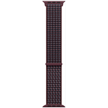 APPLE 46mm Burgundy Plaid...